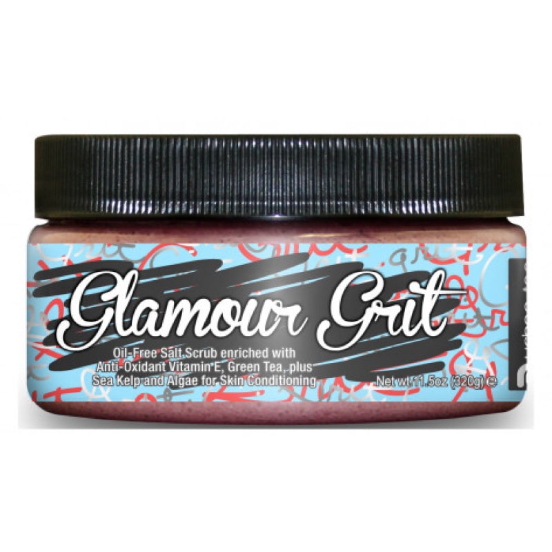 glamour grit salt scrub urban tan  uk high res