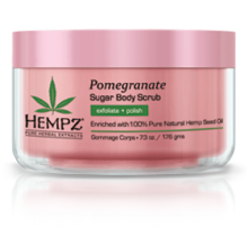 pomegranate herbal sugar body scrub 2